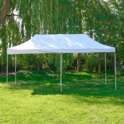 Barnum Pliant 3x6m imperméable 320g/m2 Blanc