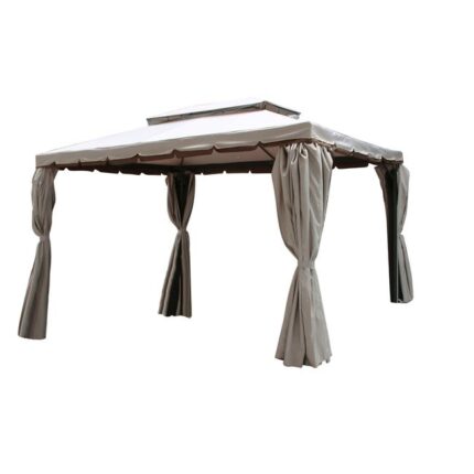 Gazebo Avana, Alluminio, Ecru 300x400x265cm