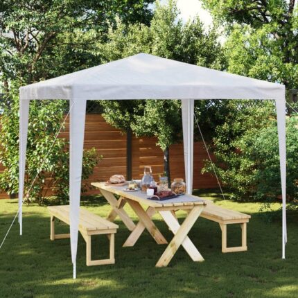 Maison Exclusive - Tente de réception 2,5x2,5 m Blanc