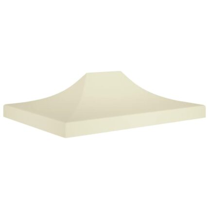 Maison Exclusive - Toit de tente de réception 4x3 m Crème 270 g/m²