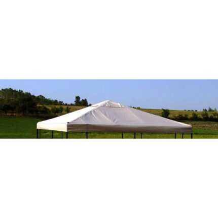 Gazebo de remplacement avec toit blanc simple 3 x 4 m