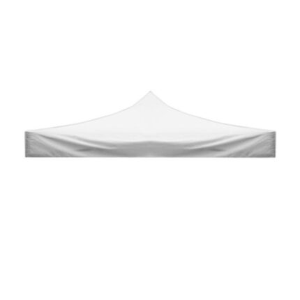 Feuille de toit imperméable blanche 2X2 pour remplacement de gazebo pliable 49483