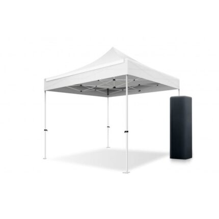 XPtent Barnum pliant professionnel structure Aluminium 3x3m Blanc Toit 450g/m2
