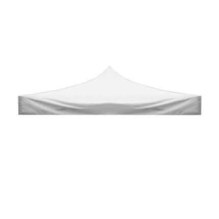 Feuille de toit imperméable blanche 3X6 pour remplacement de gazebo pliable 49483