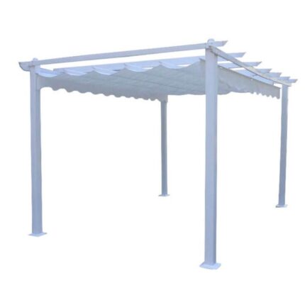 Decorspace Gazebo 'Astoria' pergola de jardin et véranda moderne avec structure en aluminium