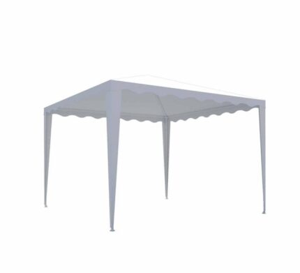 Tente NATERIAL Pico acier blanc, 8.8 m²