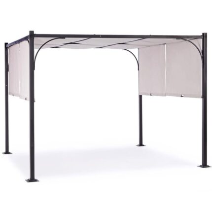 Bizzotto Gazebo Slide 3x3 Anthracite - Gris 795494